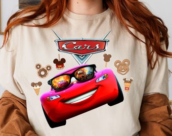 Cars McQueen Disney Snacks Shirt, Lightning McQueen Shirt, Disney Cars Shirt, Disney McQueen Shirt, Disney Trip Shirt, Disney Snacks Shirt