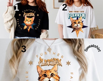 Flerken Cat Sweatshirt - The Marvels Cat Shirt Higher Further Faster Flerken Shirt - The Marvels Flerken Shirt, Mother Flerken Hoodie