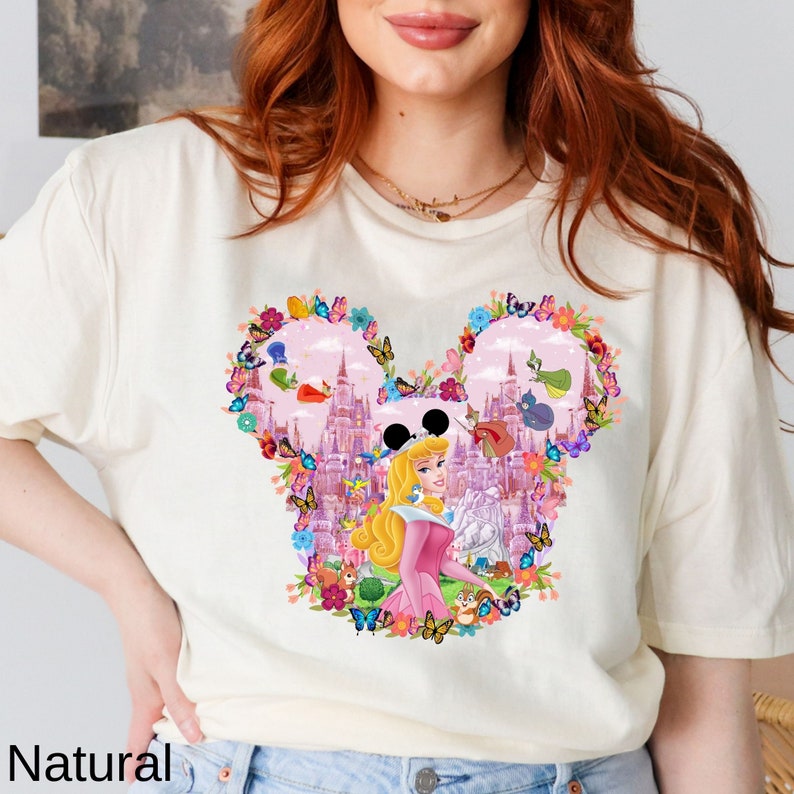 Disney Aurora Sweatshirt Sleeping Beauty Hoodie Crewneck, Disney ...