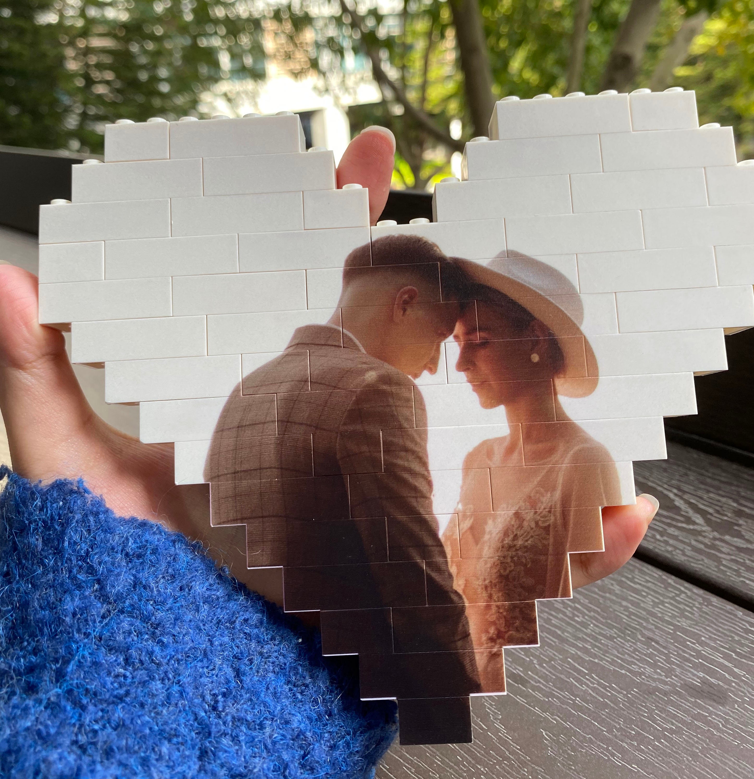 Photo Building Blockspersonalized Photo Blocksbuild a Photo - Etsy