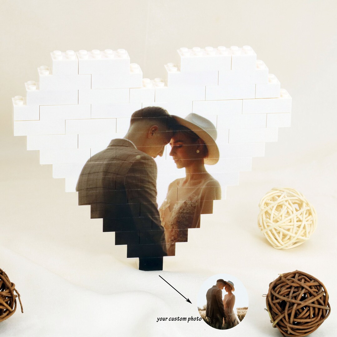 Photo Building Blockspersonalized Photo Blocksbuild a Photo - Etsy