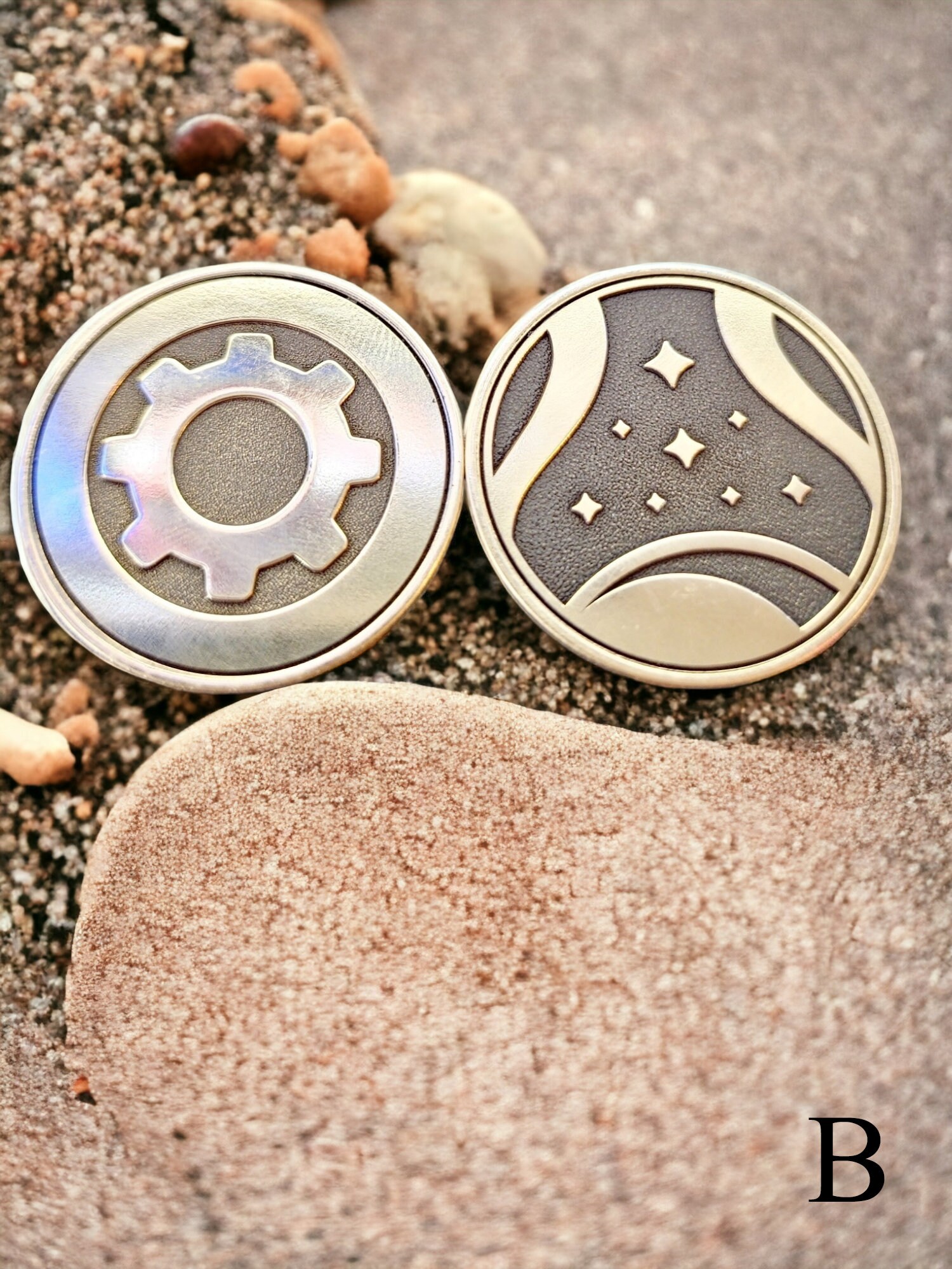 40mm Brass Challenge Coin / Ball Marker Etsy