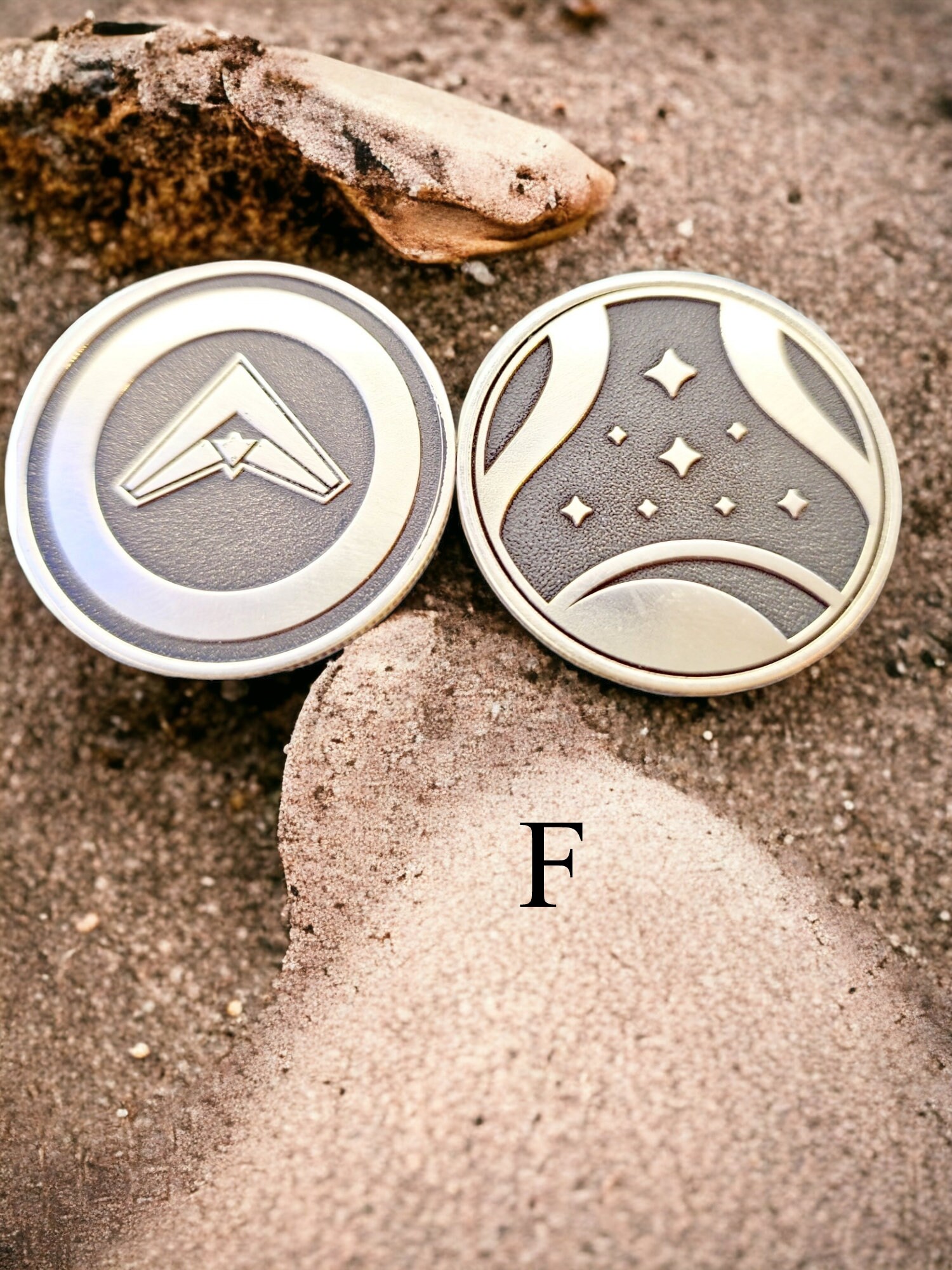 40mm Brass Challenge Coin / Ball Marker Etsy