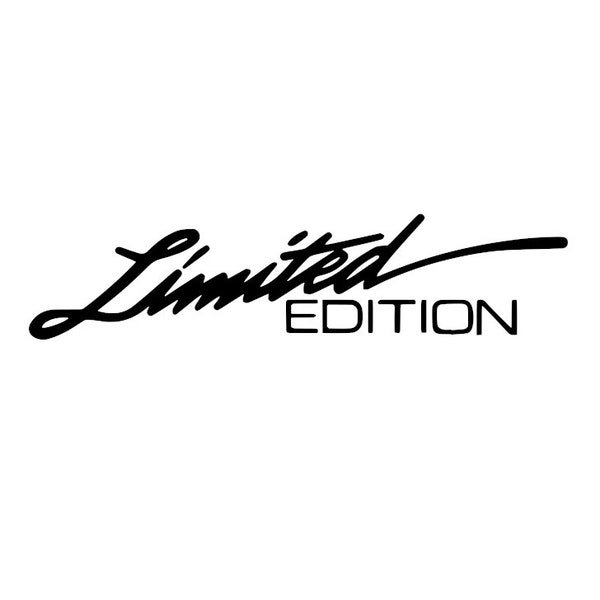 Limited Edition Tuning Auto Car Sticker Scheiben Aufkleber