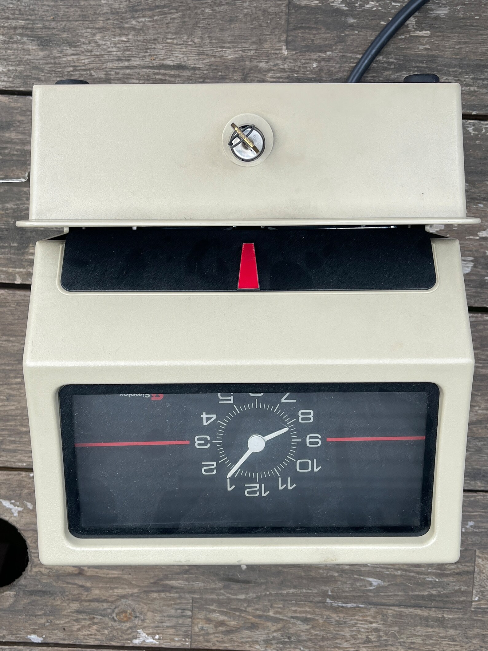 Simplex Employee Work Time Clock Model 0002 With KEY turns On - Etsy