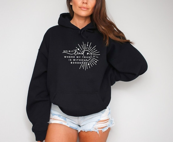 Spirit Lead Me Hoodie: Inspirational Christian Gift