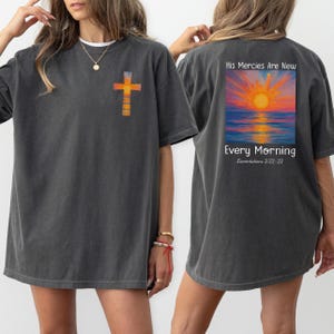 Comfort Colors Christian T-Shirt: His Mercies Are New