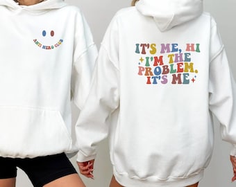 It’s Me Hi Quote Hoodie: Retro Funny Lyric Pullover