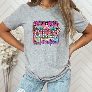 Girls&#39; Trip 2024 T-Shirt, Girls Weekend T Shirt, Girls Vacation Shirt, Summer Vibes Shirt, Girls Trip Gift, Summer Shirt, Shirt for Vacation