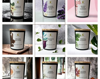 Best Scented Candle Premium Soy Wax Unique Luxury Gift