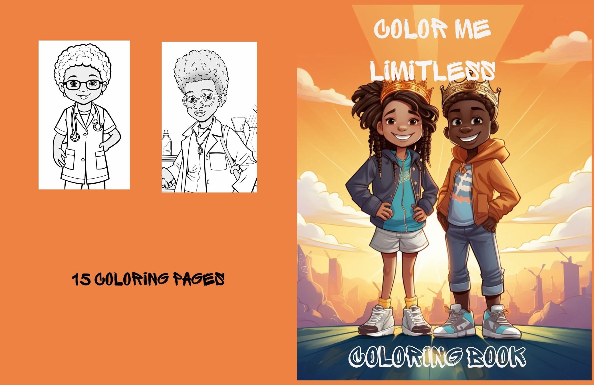 Color Me Limitless Coloring Book - Etsy