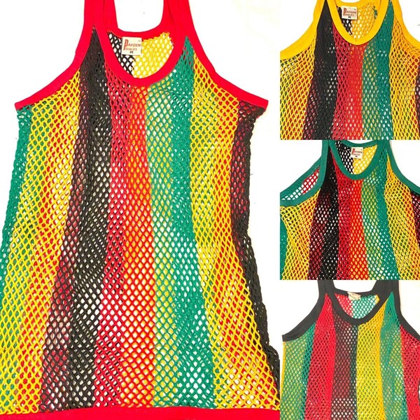Mens Rasta Tank Tops - Etsy