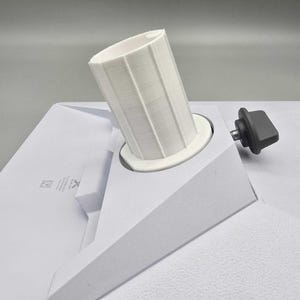 Starlink Mini Dish Pole Mount Adapter for Harbor Freight HF 20FT Flagpole