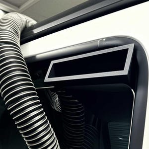 Adattatore di aspirazione e scarico per finestrini EcoFlow Wave 2 e 3 - Scarico da 5&quot; / Aspirazione da 6&quot;