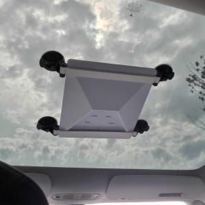Vehicle Suction Cup Mount for Starlink Mini Antenna | Car Sunroof & Rear Window Mount Starlink | Starlink Mini Holder for Inside Vehicle Use