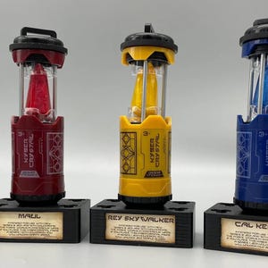 Series 2 Kyber Crystal Display Stand Holds 6 Kyber&#39;s | Star Wars Crystal Holder |Savi&#39;s WorkShop Kyber Display | Collectibles