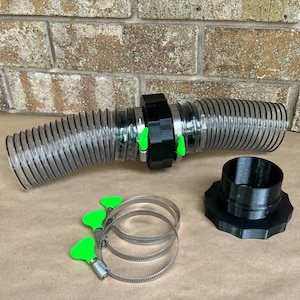 2.5&quot; Port Magnetic Dust Collector System 10PC Starter Kit - Quick Disconnect