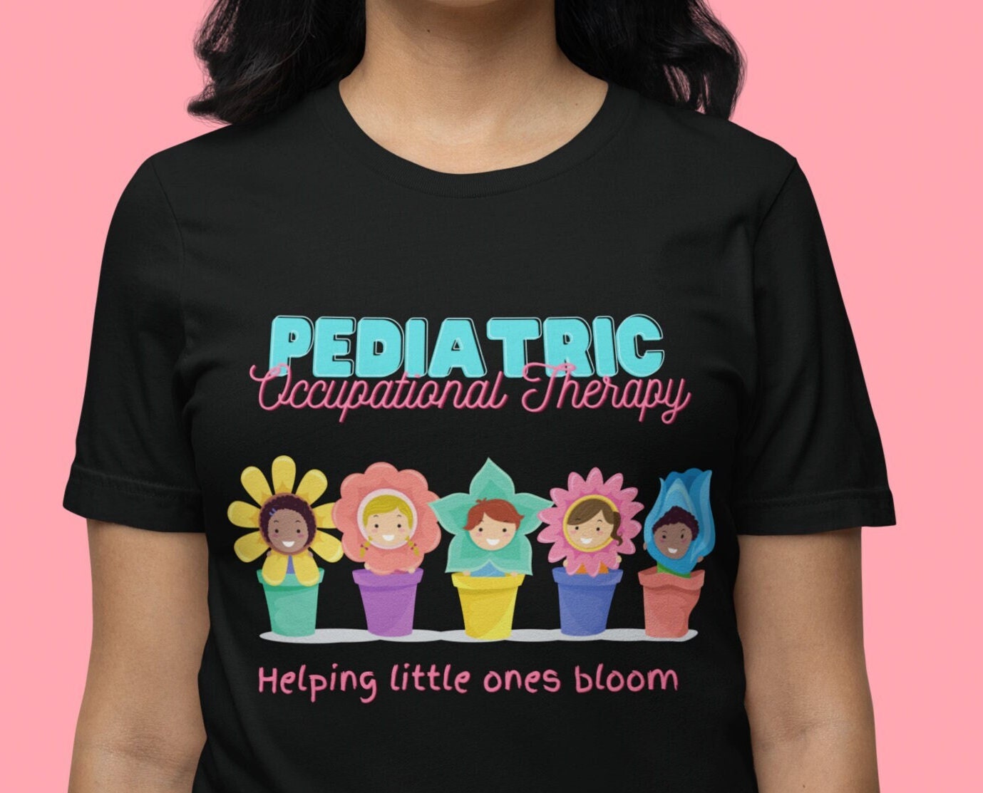 OT Helping Little Ones Bloom Occupational Therapist Graduate Gift