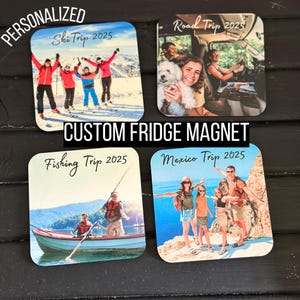 Personalized Photo Fridge Magnets: Custom Keepsake Gift