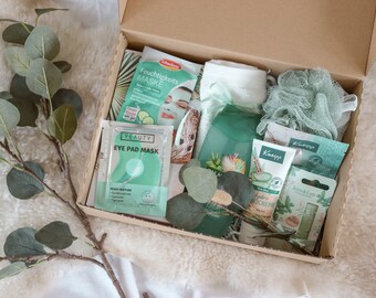 Large wellness gift box "green" Mother's Day