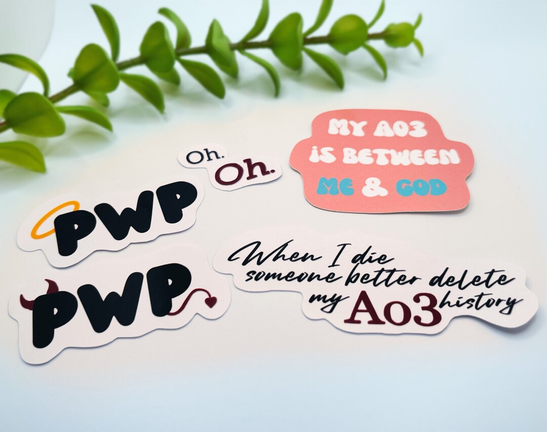 Ao3 Stickers Etsy