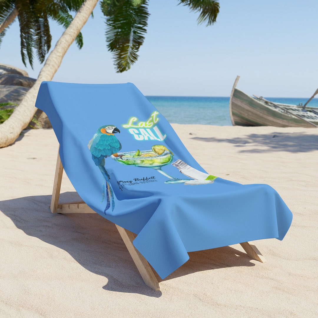 Jimmy Buffett Margaritaville Beach Towel Etsy