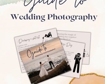 Guide de la photographie de mariage!