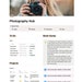 Photography NOTION Template Notion HUB Template Notion Workflow Photography NOTION Template Notion HUB Template Notion Workflow