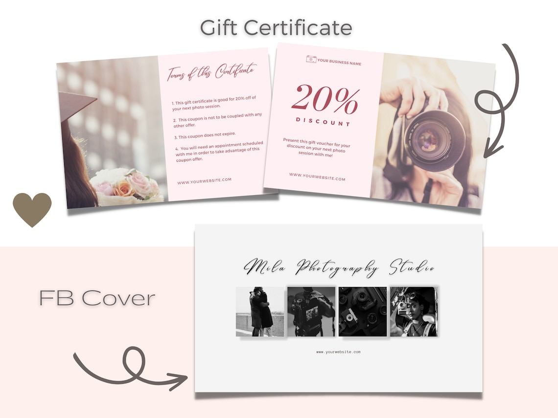 Customizable Photography Bundle | Photography Flyers | Photography ...