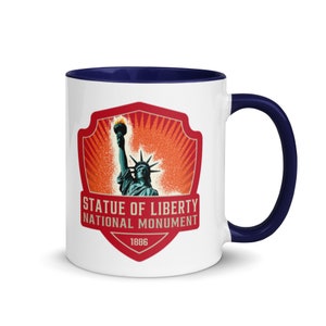 Statue of Liberty National Monument Mug (9 Colors)