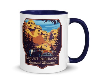 Mount Rushmore National Memorial-mugg (9 färger)