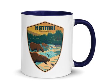 Katmai nationalparkmugg (9 färger)