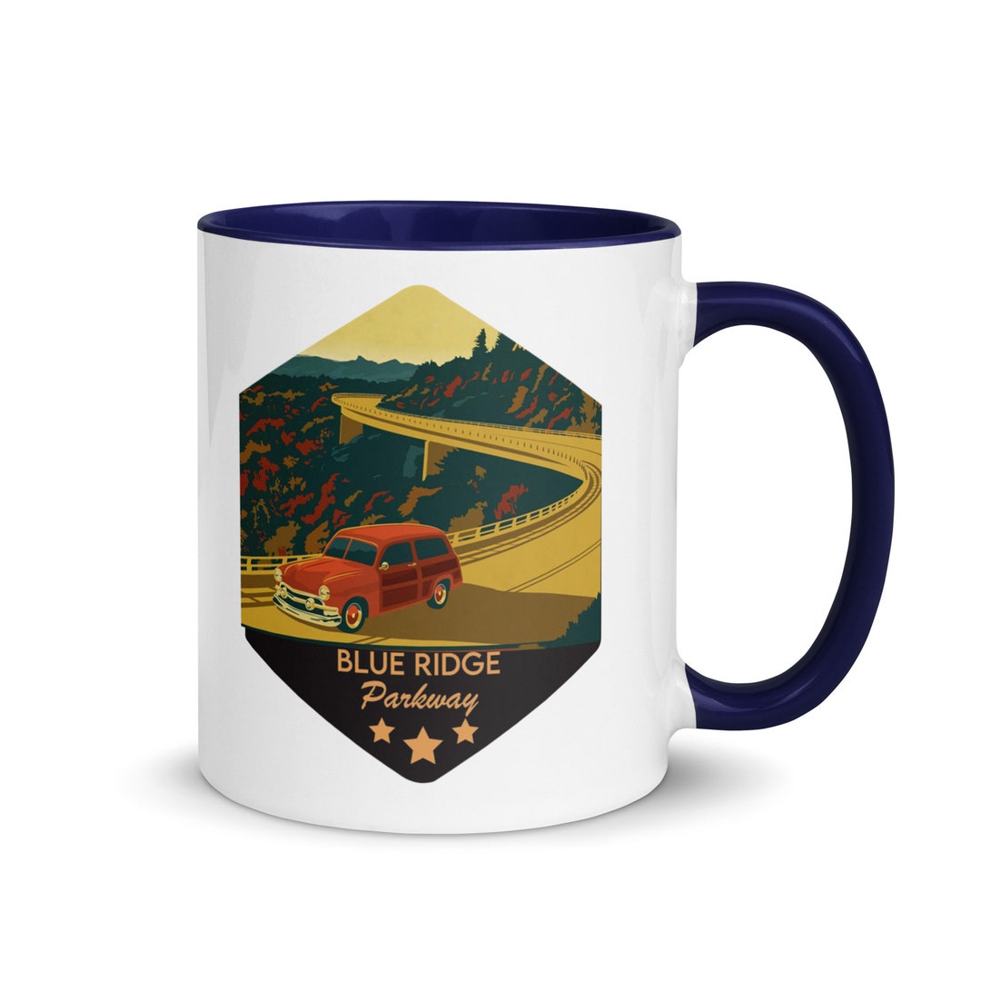 Blue Ridge Parkway Mug (9 Colors) - Etsy