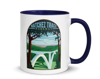 Natchez Trace Parkway-mugg (9 färger)