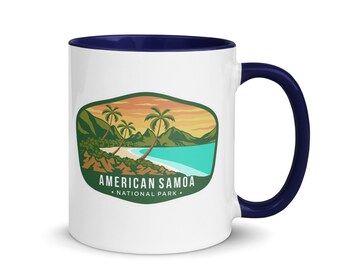 Amerikanska Samoa nationalparkmugg (9 färger)