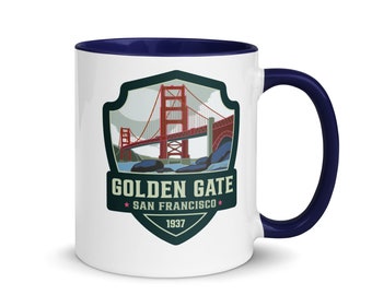 Golden Gate nationalparkmugg (9 färger)