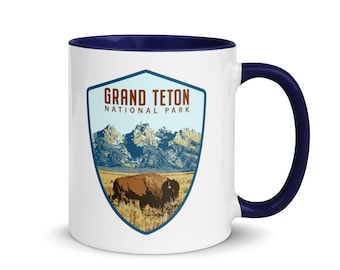 Grand Teton nationalparkmugg (9 färger)