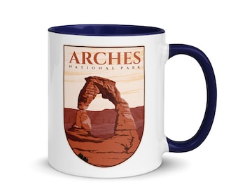 Arches National Park-mugg (9 färger)