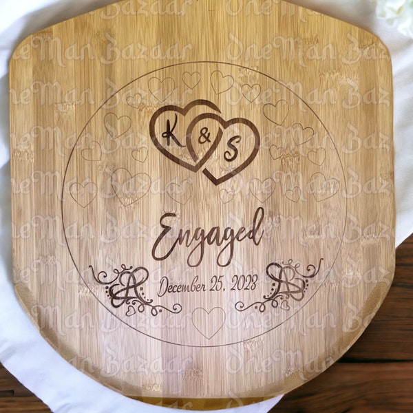 Custom Pizza Board Personalized Pizza Peel Housewarming Gifts for Wife Anniversary Gifts Wedding Gifts Engagement Gifts for Friends