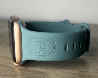 Personalized Handwriting Apple Watch Band: Custom Monogram Gift