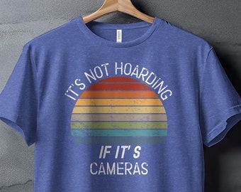 Vintage Retro Sunset Camera Photographer Gift T-Shirt Vintage Retro Sunset Camera Photographer Gift T-Shirt
