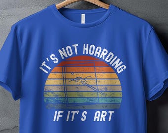 T-shirt kunstliefhebber sweatshirt of hoodie, vintage stijl graphic T-shirt, shirt artistieke expressie, uniek cadeau kunstliefhebber