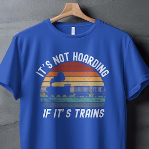 Retro Zug Liebhaber T-Shirt: Geschenk für Eisenbahn-Enthusiasten