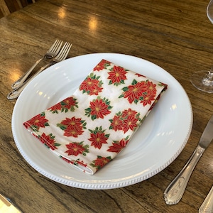 Christmas cloth napkins