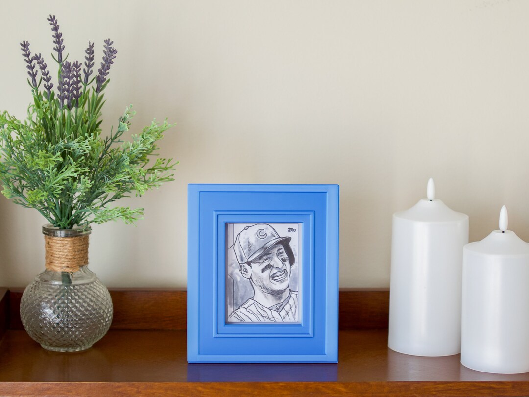 Trading Card Frame Card Display Toploader Frame Desktop Etsy