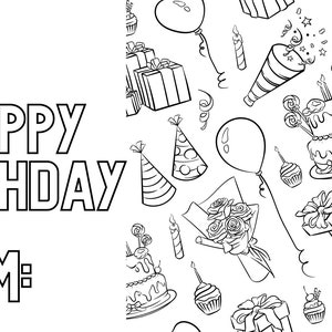 Birthday Gift Label