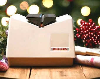 Vintage Philips Knife and Scissor Sharpener HM 3600 - 1970s Kitchen Tool