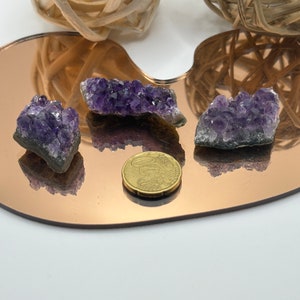 Fragmento de Ametista Bruta – 12 a 14g – Litoterapia, Decoração, Coleção Mineral – Pedra Semipreciosa