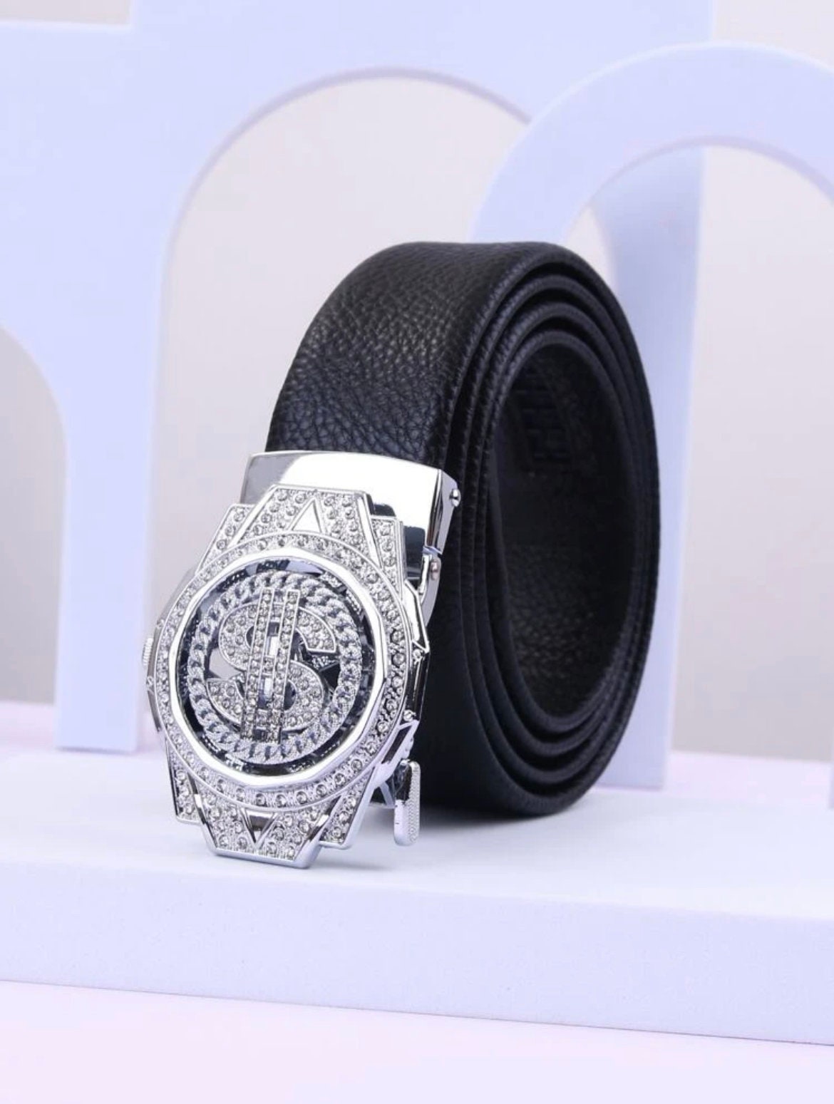 Bedazzled designer shop belt