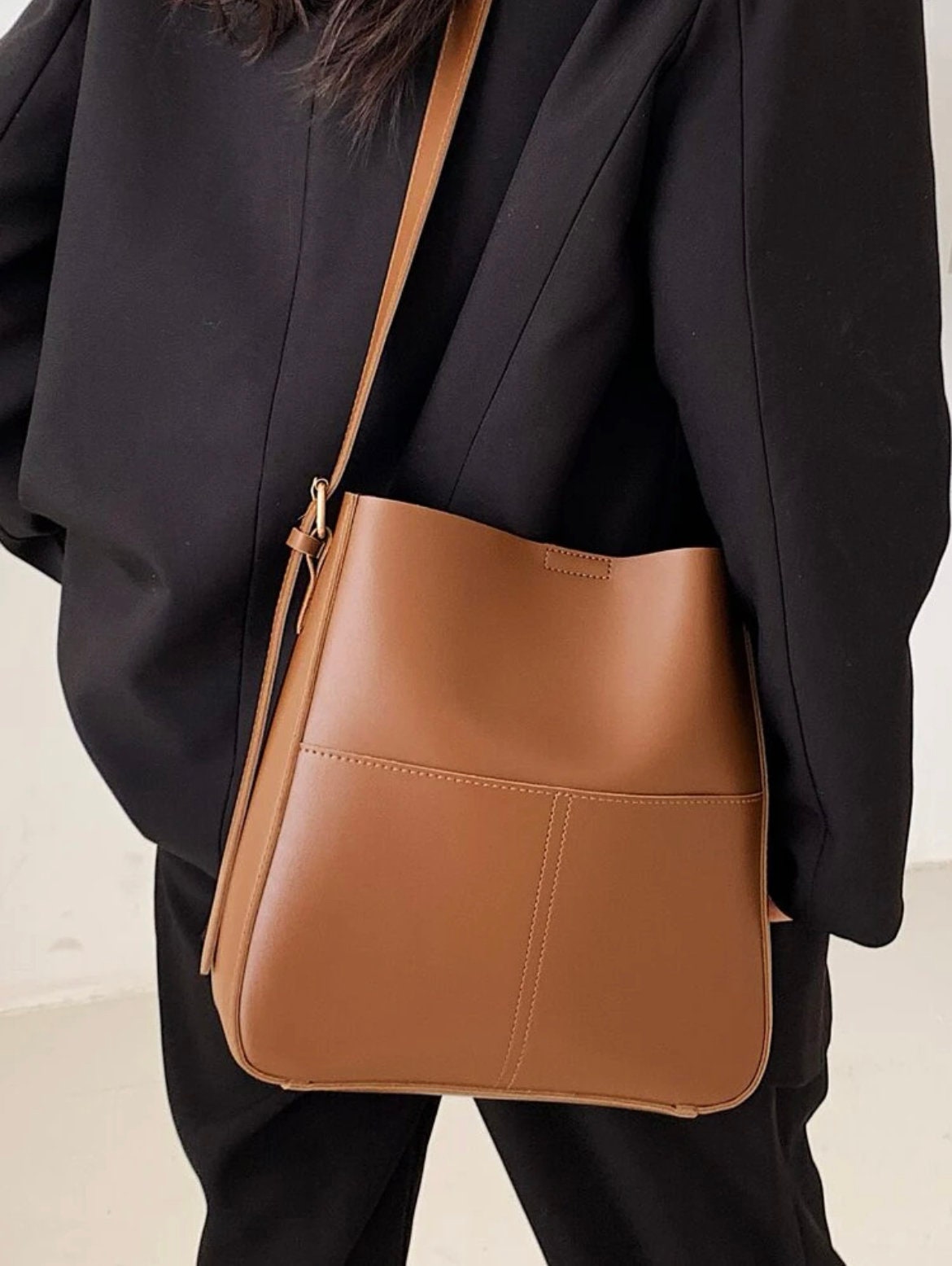 Large bucket deals bag